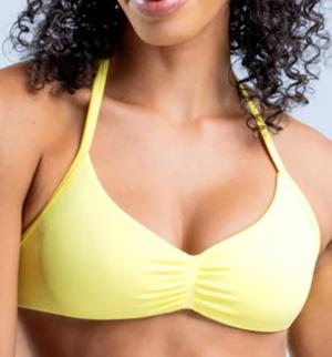 Seamless Twist-Front Sports Bra