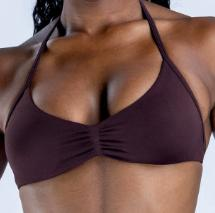 Seamless Twist-Front Sports Bra