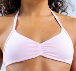 Seamless Twist-Front Sports Bra
