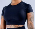Seamless Fitted Crop Tee