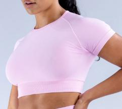Seamless Fitted Crop Tee