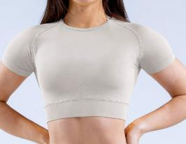 Seamless Fitted Crop Tee