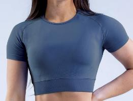 Seamless Fitted Crop Tee