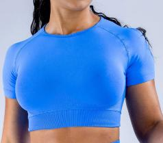 Seamless Fitted Crop Tee