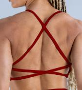 Seamless Cross-Back Sports Bra