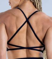 Seamless Cross-Back Sports Bra