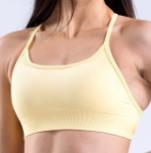 Seamless Cross-Back Sports Bra