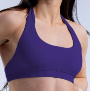 Seamless Cross-Back Sports Bra