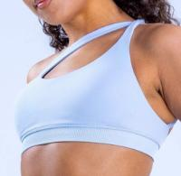 Seamless One-Shoulder Sports Bra