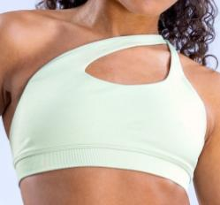 Seamless One-Shoulder Sports Bra