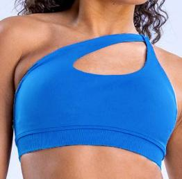 Seamless One-Shoulder Sports Bra