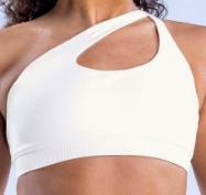 Seamless One-Shoulder Sports Bra