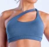 Seamless One-Shoulder Sports Bra