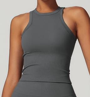 Seamless Ribbed Racerback Tank