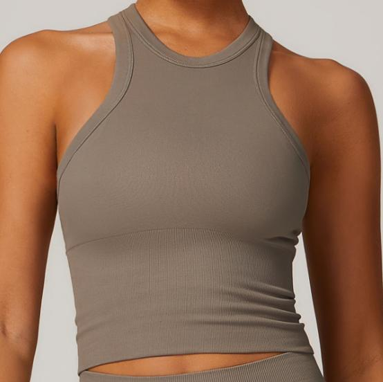 Seamless Ribbed Racerback Tank
