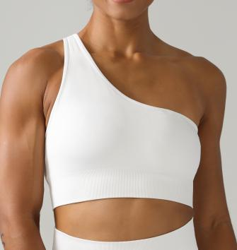 Seamless One-Shoulder Sports Bra