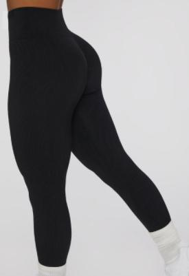 Seamless Wave-Print Legging