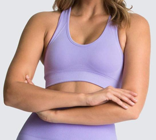 Seamless Racerback Sports Bra