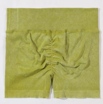 Seamless Ribbed Scrunch Biker Shorts