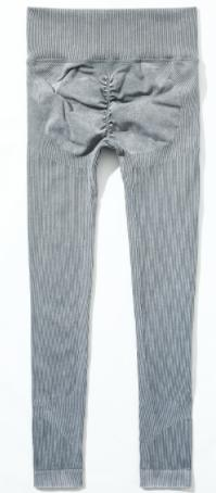 Seamless Ribbed Scrunch Legging