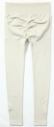 Seamless Ribbed Scrunch Legging