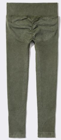 Seamless Ribbed Scrunch Legging