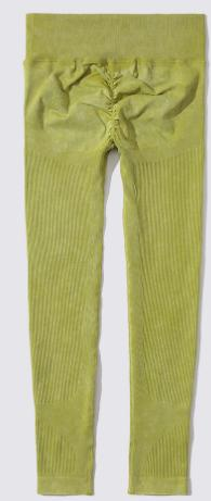 Seamless Ribbed Scrunch Legging