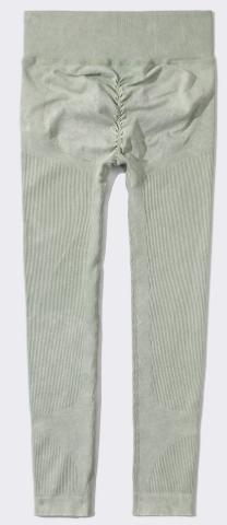 Seamless Ribbed Scrunch Legging