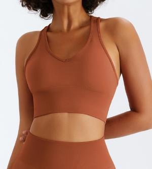 Seamless Racerback Sports Bra