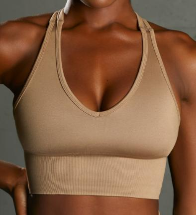 Seamless Racerback Sports Bra