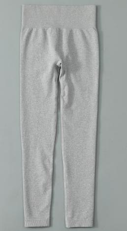 Seamless Ribbed High-Waist Legging