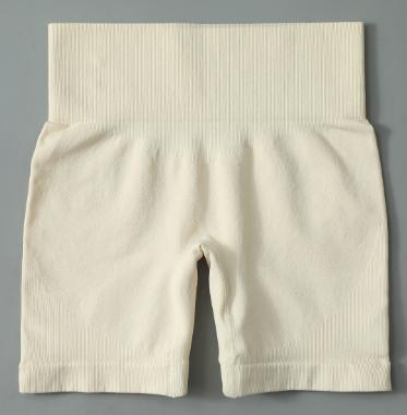 Seamless Ribbed Biker Shorts