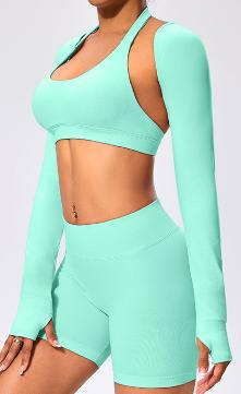 Seamless Long Sleeve Crop Bolero