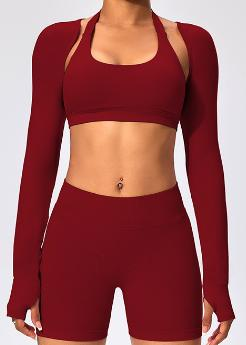 Seamless Long Sleeve Crop Bolero