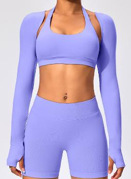 Seamless Long Sleeve Crop Bolero