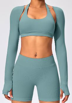 Seamless Long Sleeve Crop Bolero