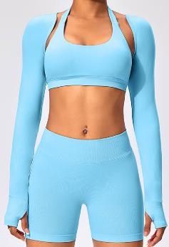 Seamless Long Sleeve Crop Bolero