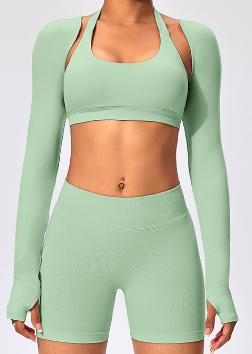Seamless Long Sleeve Crop Bolero