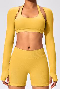 Seamless Long Sleeve Crop Bolero