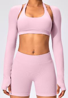 Seamless Long Sleeve Crop Bolero
