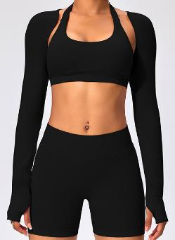 Seamless Long Sleeve Crop Bolero