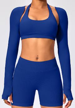 Seamless Long Sleeve Crop Bolero